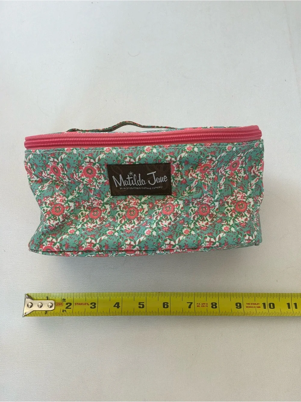 Matilda Jane Floral Travel Cosmetic Makeup Bag Organizer